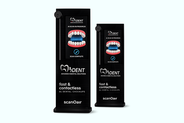 i-DENT scanO AI dental screening kiosk
